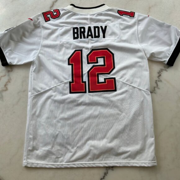 Tom Brady #12 Tampa Bay Buccaneers Unlicensed Stitched Jersey - Picture 2 of 2